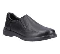 Hush Puppies Matthew Klassische Herren-Schlupfschuhe, Schwarz, 42 EU