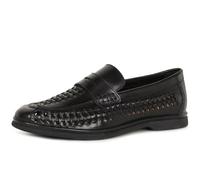 Hush Puppies Bowie Leder Herren Schwarze Slipper EU 42 / UK 8