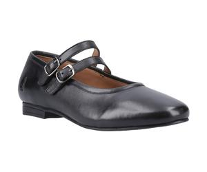 Hush Puppies Nancy Mary Jane Damen Schwarze Lederschuhe EU 38 / UK 5