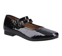 Hush Puppies Nancy Mary Jane Leder Damen Schwarz Ballerinas EU 37 / UK 4