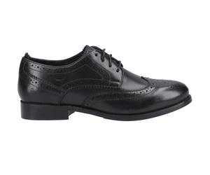 Hush Puppies - "Natalia" Halbschuhe für Damen, Leder (Schwarz/Schwarz) EU 38 / UK 5