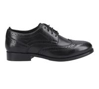 Hush Puppies - "Natalia" Halbschuhe für Damen, Leder (Schwarz/Schwarz) EU 39/UK 6
