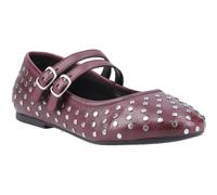 Hush Puppies Nixie Leder Damen Schuhe in Pflaumenfarbe EU 38 / UK 5