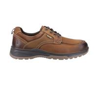Hush Puppies - "Percy" Sneaker für Herren, Leder, Zum Schnüren (Hellbraun) EU 39/UK 6
