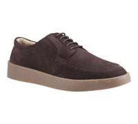 Hush Puppies Rafael Herren Mokassin Schuhe aus Wildleder in Schokoladenfarbe EU 44.5 / UK 10