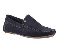 Hush Puppies Ralph Suede Herren Lederslipper In Marineblau EU 40,5 / UK 7
