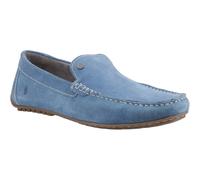 Hush Puppies Ralph Wildleder Leder Herren Blaue Slipper EU 47.5 / UK 12