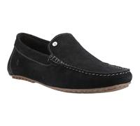 Hush Puppies Ralph Wildlederleder Herren Schwarz Slipper EU 46 / UK 11
