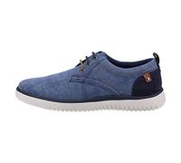 Hush Puppies Sandy Herren-Sneaker mit Schnürung, Navy, 43 EU