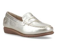 Hush Puppies Shelby Leder Damen Mokassins in Gold EU 39/UK 6