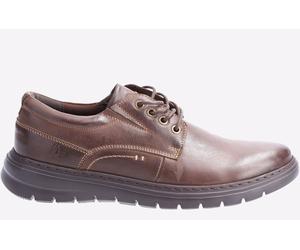 Hush Puppies Triton Leder Schuh Herren Braun EU 42 / UK 8