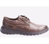 Hush Puppies Triton Leder Schuh Herren Braun EU 47.5 / UK 12