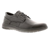 Hush Puppies Triton Schwarze Herren-Schnürschuhe Aus Leder EU 42 / UK 8