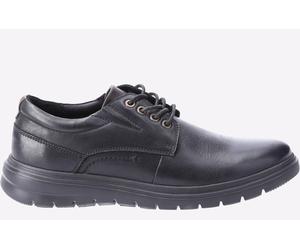 Hush Puppies Triton Schwarze Herren-Schnürschuhe Aus Leder EU 44.5 / UK 10