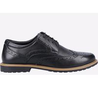 Hush Puppies Verity Leder Damen Schwarze Brogues Schuhe EU 36 / UK 3