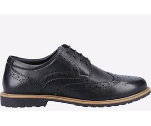 Hush Puppies Verity Leder Damen Schwarze Brogues Schuhe EU 37 / UK 4