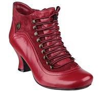 Hush Puppies Vivianna, Damen Kurzschaft Stiefel, Rot, 42 EU