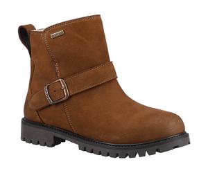 Hush Puppies Wakely Leder Damen Tan Stiefel EU 42 / UK 8