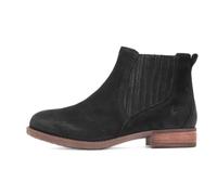 Hush Puppies Edith Damen Lederstiefelette Schwarz EU 39/UK 6