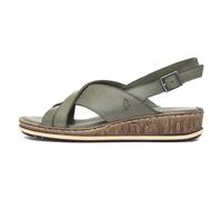 Hush Puppies Women's Elena Wedge Sandal, olivgrün, 37 EU