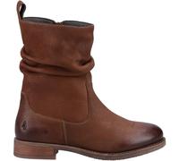 Hush Puppies Emilia Leder Damen Tan Stiefel EU 38 / UK 5