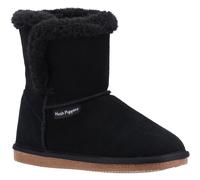 Hush Puppies Womens/Ladies Ashleigh Wildleder Slipper Stiefel (Schwarz) EU 38 / UK 5