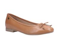 Hush Puppies Womens/Ladies Naomi Slip On Leder Ballett Pumpe (Tan) EU 36 / UK 3