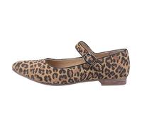 Hush Puppies Damen Melissa Strap Mary Jane Schuh, Leopard, 41.5 EU