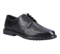 Hush Puppies Verity Slip On Leder Damen Schwarze Brogues Schuhe EU 37 / UK 4
