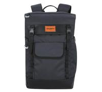 Husky City Rucksack 25L - Stylischer Daypack mit Laptopfach & Recyceltem Polyester - Vielseitiger Tagesrucksack für Arbeit, Uni & Büro (Robber, Schwarz)