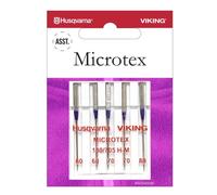 Husqvarna Microtex Nadeln, 5 Stück Sortiment 60/70/80 (1,20 € pro 1 Stk)