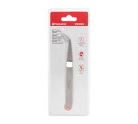 Husqvarna Viking gebogene Pinzette (11,4 cm/ 4,5"/ silbergrau-matt)