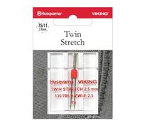 Husqvarna Zwillingsnadel Stretch Stärke 75/ 2,5 mm/ System 130/ 705H-ZWI-E/ 1 Nadel