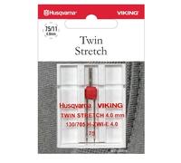 Husqvarna Zwillingsnadel Stretch Stärke 75/ 4 mm/ System 130/ 705H-ZWI-E/ 1 Nadel
