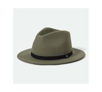 Hut BRIXTON - Messer Packable Fedora Olive Surplus/Black (OLVSB) Größe: M