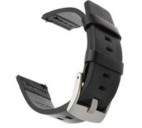 HUTBUVEAW Italien Öl Leder Armband for Diesel for Fossil for Timex for Armani for DW Quick Release Uhr Band Handgelenk Strap 18mm 20mm 22mm 24mm(Black SI,24mm)