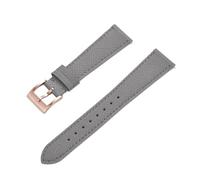 HUTBUVEAW Schnellverschluss-Business-Vintage-Uhrenarmband aus genähtem Leder, 18 mm, 19 mm, 20 mm, 21 mm, 22 mm, 23 mm, 24 mm, for traditionelle Uhren(Grey4,20mm)