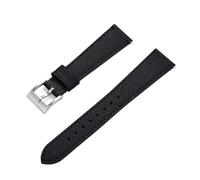 HUTBUVEAW Schnellverschluss-Business-Vintage-Uhrenarmband aus genähtem Leder, 18 mm, 19 mm, 20 mm, 21 mm, 22 mm, 23 mm, 24 mm, for traditionelle Uhren(Black1,19mm)