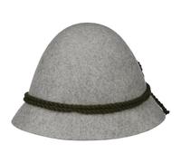 Hutshopping Kinder Trachtenhut Klassisch Schinderhannes Sepplhut Almhut Oktoberfesthut (52 cm - grau)