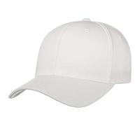 Hutshopping Spandex Flexfit Basecap Cap Fullcap (S/M (54-57) - weiß)