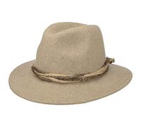 Hutshopping Tiroler Hut Damen/Herren - Made in Germany Trachtenhut Bayernhut Tirolerhut Winter Herbst Sommer Frühjahr Frühling-Sommer Herbst-Winter - S (54-55 cm) beige