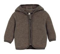 Huttelihut - Baby's Jacket Wool Fleece - Merinojacke, Gr. 56, braun (BrownMelange)
