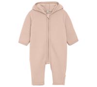 Huttelihut - Baby's Pram Suit Wool Fleece - Overall, Gr. 62, rosa (MahoganyRose)