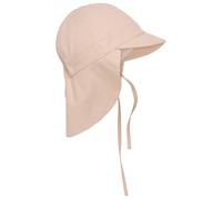 Huttelihut - Kid's Summer Hat UV20 with Neck Shade - Hut, Gr. 48 cm 74/80, beige/rosa (MahoganyRose)
