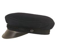 HUTX Elbsegler Original Schiffermütze Altstädter Lackschirm Mütze 55