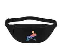 Huuraa Bauchtasche Fitness Training Bench Press Bunte Silhouette Geschenk