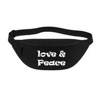 Huuraa Bauchtasche Love & Peace 70s Geschenk