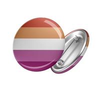 Huuraa Button Lesbian Homosexuell LGBTQ Homosexuality Anstecker Motiv Pin