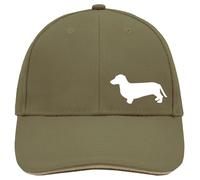 Huuraa Cappy Mütze Dackel Silhouette Geschenk