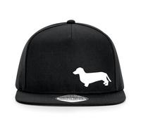 Huuraa Cappy Mütze Dackel Silhouette Geschenk